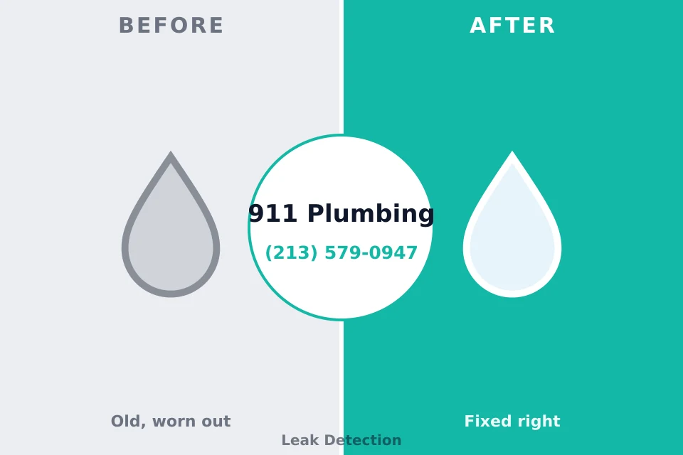 Before and after: plumbing company Janesville, WI